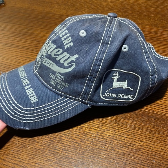 John Deere Licensed Trademark Adjustable Hat/Cap - Picture 2 of 5